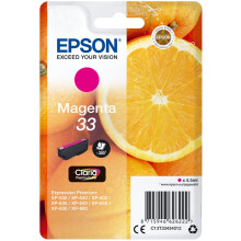 Epson C13T33434012 Singlepack Magenta 33 Claria C13T33434012