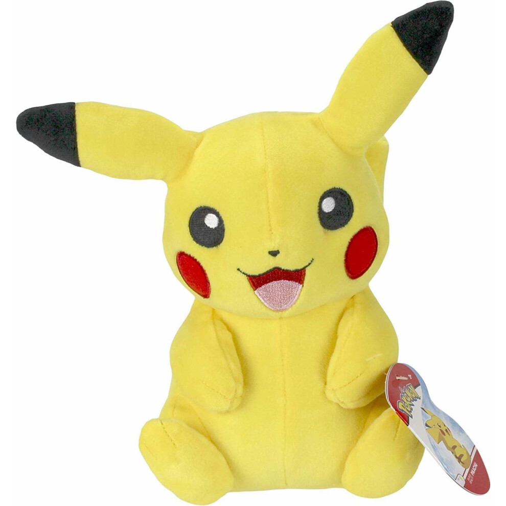 Pokemon 8 Inch Plush Soft Toy: Pikachu