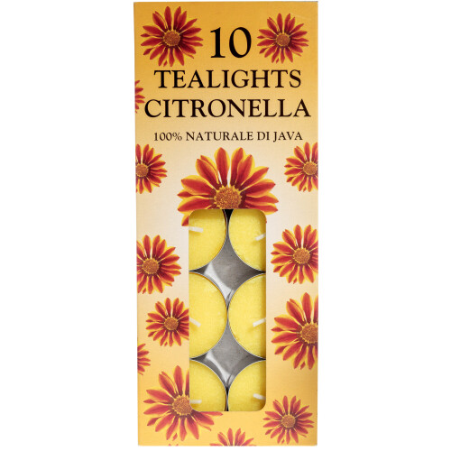 Price's Candles Citronella Tealights x10