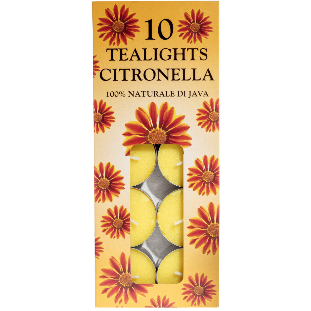 Price's Candles Citronella Tealights X10