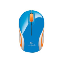 Logitech 910-002733 Wireless Mini Mouse M187 Blue 910-002733