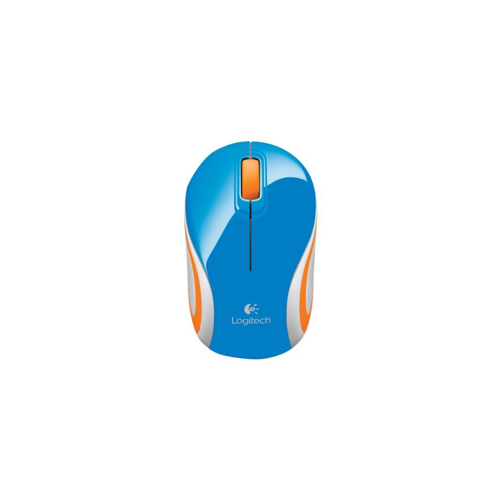 Logitech 910-002733 Wireless Mini Mouse M187 Blue 910-002733