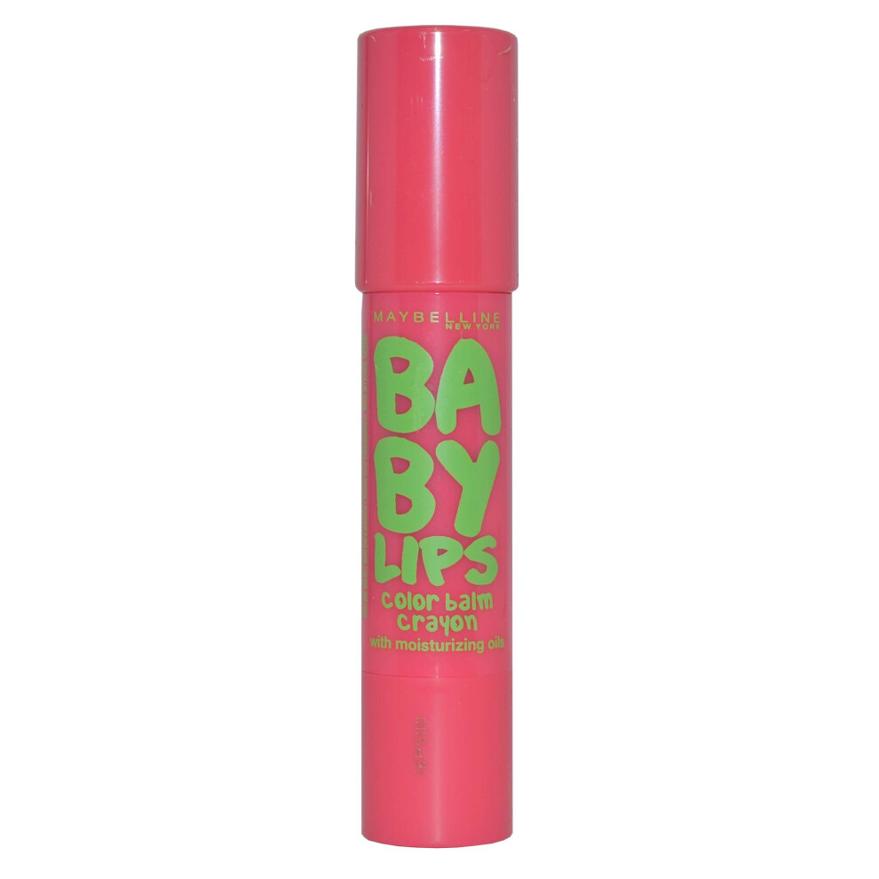 Maybelline Baby Lips Color Balm Crayon Strawberry Pop #15