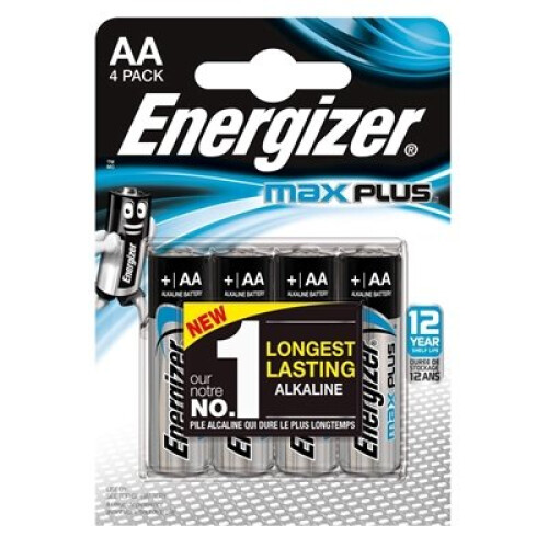 Energizer Energizer Maxplus Pack Of 4 Aa Batteries ENERLR6B4MAXPLUS