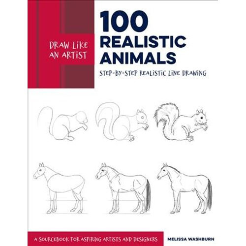 Draw Like an Artist: 100 Realistic Animals