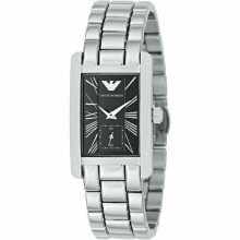Emporio Armani Classic Chronograph Black Dial Ladies Watch AR0157