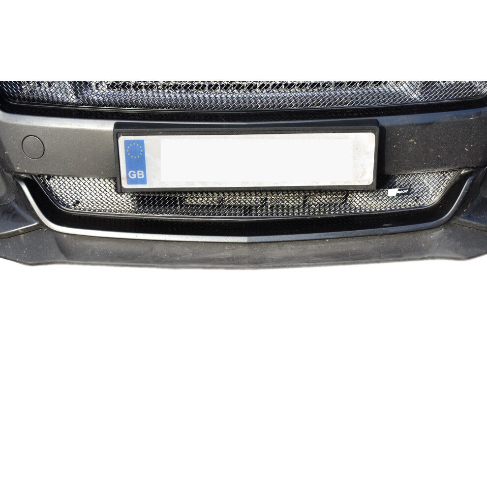 (Silver) Ford Mustang Gt - Lower Grille (2015 - 2018) Silver 5060468074147