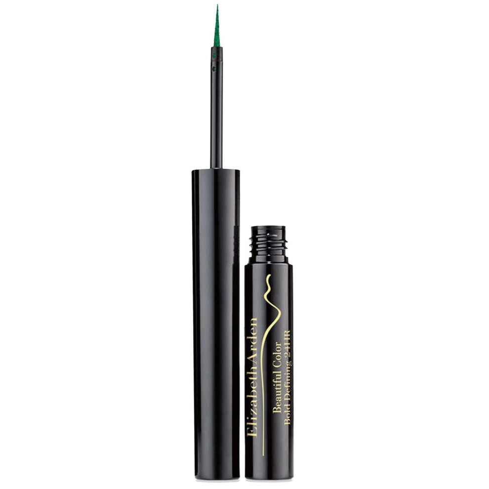 Elizabeth Arden Beautiful Color Bold Defining 24Hr Liquid Eye Liner 1.7ml Mystic Green #05