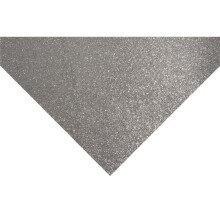 (Silver) Trimits Glitter Acrylic Craft Felt Sheet 23 x 30cm