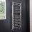 PlumbGalaxy Essentials 1100 x 500mm Curved Chrome Heated Towel Rail 1