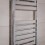 PlumbGalaxy Boden 800 x 500mm Straight Chrome Flat Panel Heated Towel Rail 3