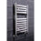 PlumbGalaxy Boden 800 x 500mm Straight Chrome Flat Panel Heated Towel Rail 10