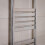 PlumbGalaxy Boden 1200 x 500mm Straight Chrome Flat Panel Heated Towel Rail 3