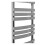 PlumbGalaxy Boden 1200 x 500mm Curved Chrome Flat Panel Heated Towel Rail 7