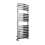 PlumbGalaxy Boden 1200 x 500mm Curved Chrome Flat Panel Heated Towel Rail 10