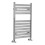 PlumbGalaxy Boden 800 x 500mm Straight Chrome Flat Panel Heated Towel Rail 5