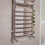 PlumbGalaxy Boden 1200 x 500mm Curved Chrome Flat Panel Heated Towel Rail 4