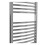 PlumbGalaxy Essentials 1100 x 500mm Curved Chrome Heated Towel Rail 7