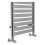 PlumbGalaxy Boden 1200 x 500mm Straight Chrome Flat Panel Heated Towel Rail 8