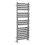 PlumbGalaxy Boden 1200 x 500mm Curved Chrome Flat Panel Heated Towel Rail 5