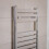 PlumbGalaxy Boden 1200 x 500mm Straight Chrome Flat Panel Heated Towel Rail 2