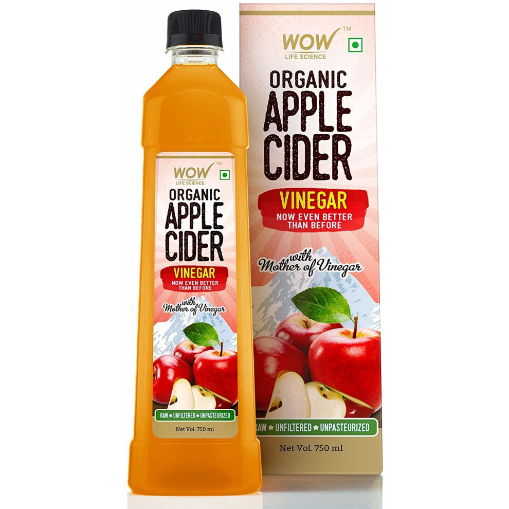 Organic Apple Cider Vinegar-with strand of mother-not from concentrate