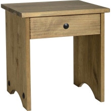 Seconique Solid Mexican Waxed Pine Dressing Table Stool