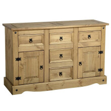 Corona 2 Door 5 Drawer Sideboard
