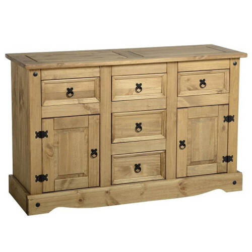 Seconique Corona 2 Door 5 Drawer Sideboard