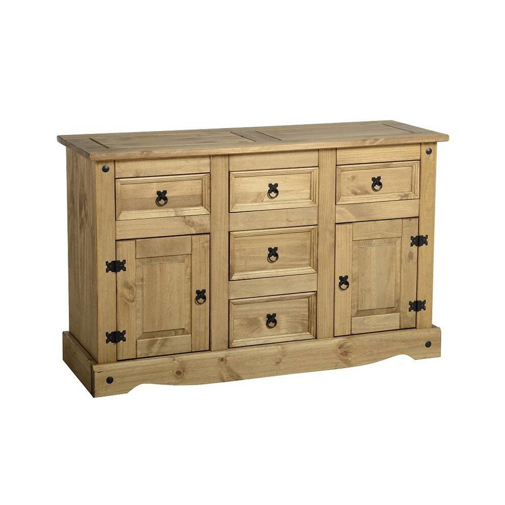 Seconique Corona 2 Door 5 Drawer Sideboard