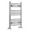 PlumbGalaxy Essentials 700 x 400mm Curved Chrome Heated Towel Rail 5