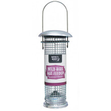 Nature's Market BF018 Small Galvanised Metal Wire 20cm 8" Inch Deluxe Nut Peanut Garden Wild Bird Feeder