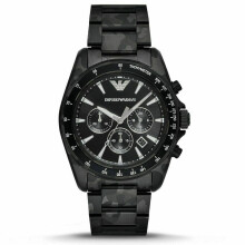 Emporio Armani Sportivo Reloj Hombre AR11027 Chrono Tachy Dial Correa de diseño