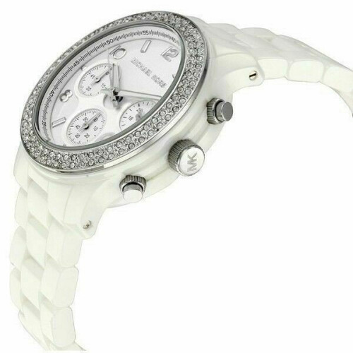 Michael kors runway ceramic watch best sale