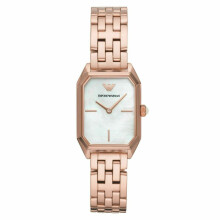 Montre femme Emporio Armani Gioia AR11147 - Cadran nacré MOP, bracelet acier inoxydable couleur or rose
