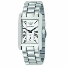 Emporio Armani AR0146 Classic Ladies Bracelet Watch with Chronograph Dial - Silver Tone Stainless Steel