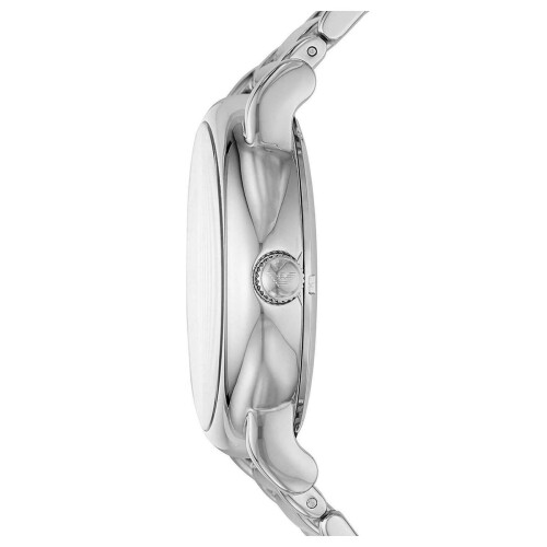 Armani Emporio Armani Ανδρικό ρολόι Στρογγυλό σκελετό με καντράν από ανοξείδωτο ατσάλι AR60006 1