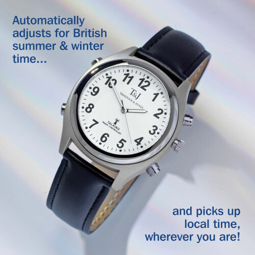 Radio Controlled Talking Watch | Easylife Group | Black 1