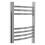 PlumbGalaxy Essentials 1200 x 400mm Curved Chrome Heated Towel Rail 7