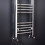 PlumbGalaxy Essentials 1200 x 400mm Curved Chrome Heated Towel Rail 4