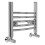 PlumbGalaxy Essentials 1200 x 400mm Curved Chrome Heated Towel Rail 8