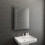 PlumbGalaxy Bally 800 x 600mm Illuminated LED Mirror with Demister 1