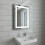 PlumbGalaxy Blanc 700 x 500mm Illuminated LED Mirror with Demister 1