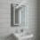 PlumbGalaxy Blanc 700 x 500mm Illuminated LED Mirror with Demister 2