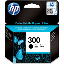 HP 300 Original Schwarz Tintenpatrone (CC640EE) für HP DeskJet F4580 und HP Photosmart C4680/C4795