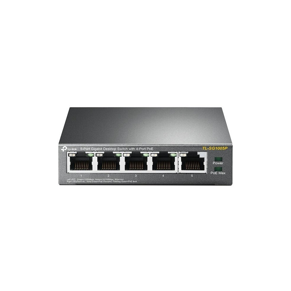 Tp-Link Tl-Sg1005P 5-Port Gigabit Desktop Switch Tl-Sg1005P