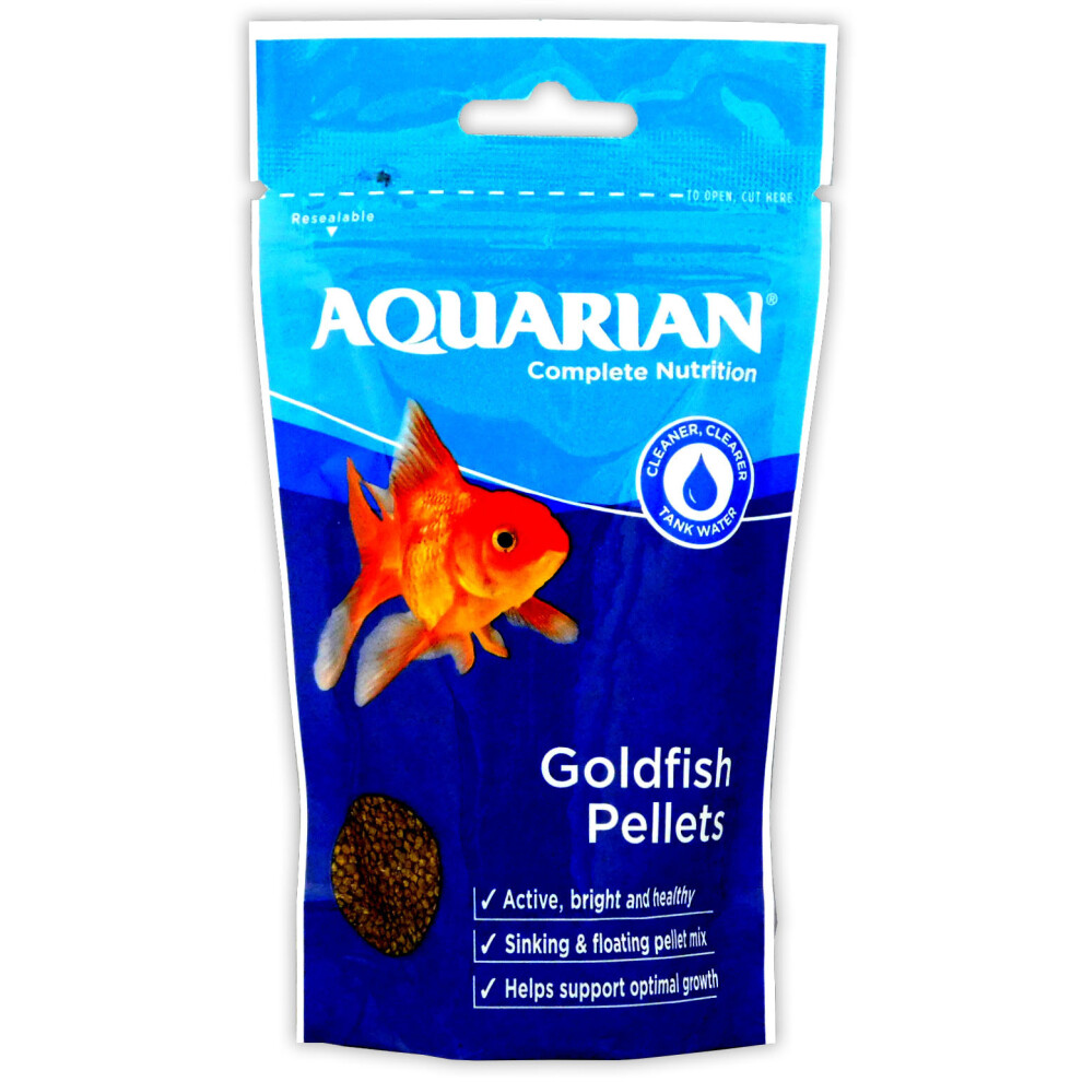 Aquarian Goldfish Pellet 100g