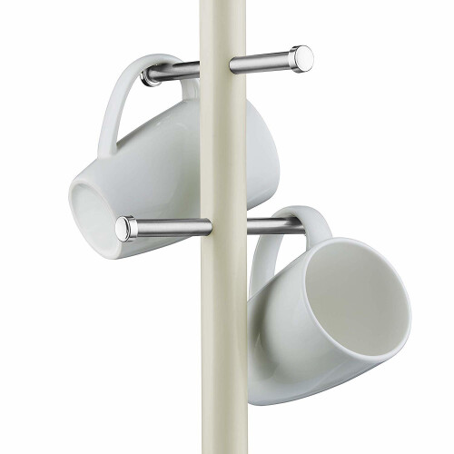 Morphy Richards Morphy Richards 978058 Dimensions 6 Cup Mug Tree, Ivory Cream 2