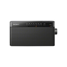 Sony ICF306 Portable AM/FM Radio - Black