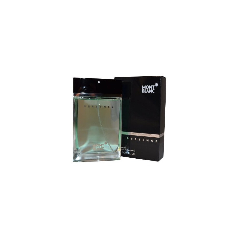 Montblanc Mont Blanc Presence Homme Eau De Toilette Spray 75Ml